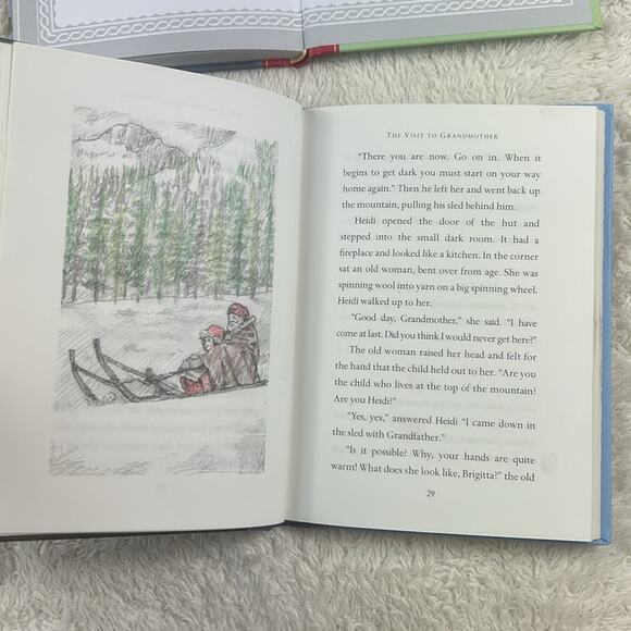 Classic Starts book lot 6 - Anne of Green Gables, Black Beauty, Pollyanna Heidi - Picture 6 of 14